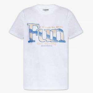 가니 루즈핏 FUN 여성 티셔츠 T3671 151